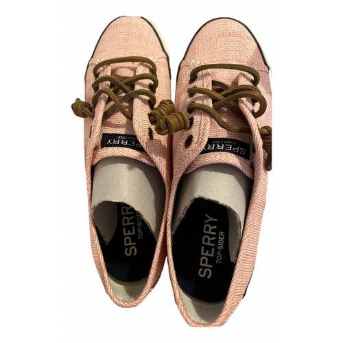 Pre-owned Sperry Trainers In Pink