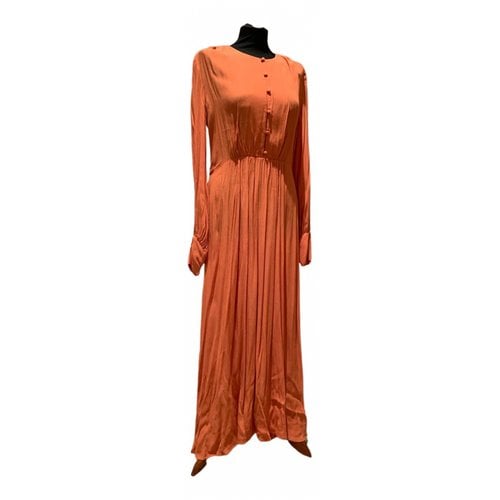 Pre-owned French Connection Maxi Dress In Orange