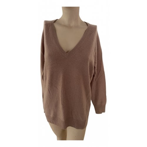 Pre-owned Equipment Cashmere Jumper In Camel