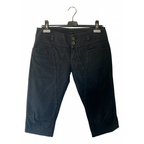 Pre-owned Dondup Short Pants In Black