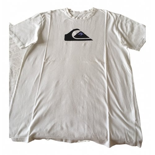 Pre-owned Quicksilver T-shirt In White