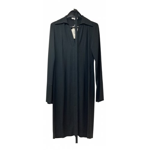 Pre-owned Costume National Mid-length Dress In Black