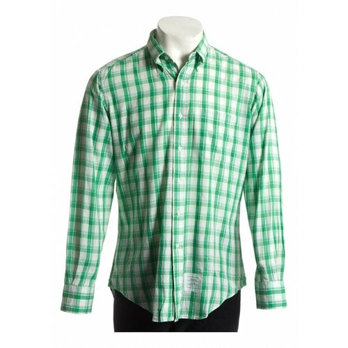 Pre-owned Thom Browne Shirt In Green