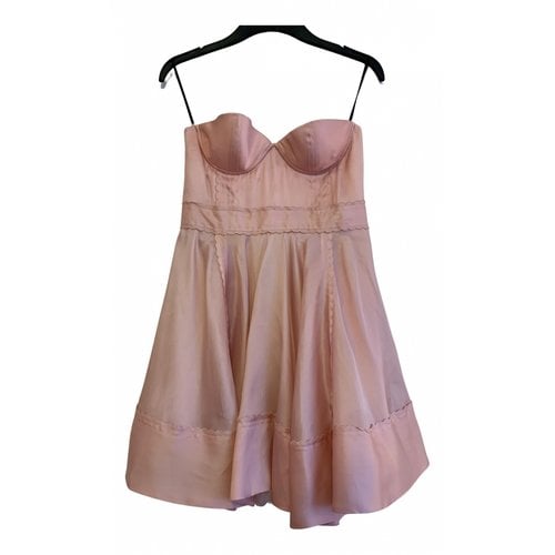 Pre-owned Luella Silk Mid-length Dress In Pink