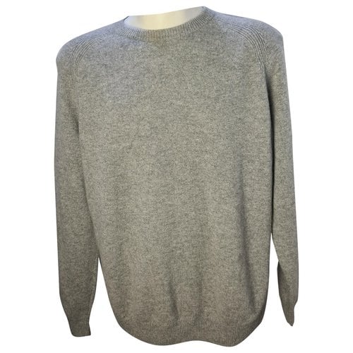 Pre-owned Hugo Boss Cashmere Pull In Blue