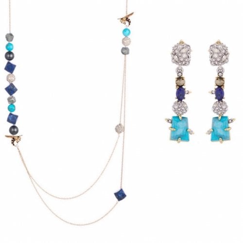 Pre-owned Alexis Bittar Pearl Jewellery Set In Multicolour