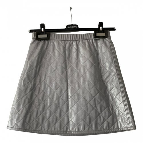 Pre-owned Marc Cain Mini Skirt In Metallic
