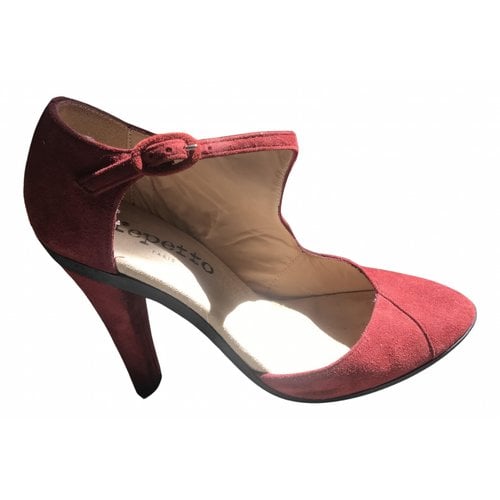 Pre-owned Repetto Heels In Burgundy