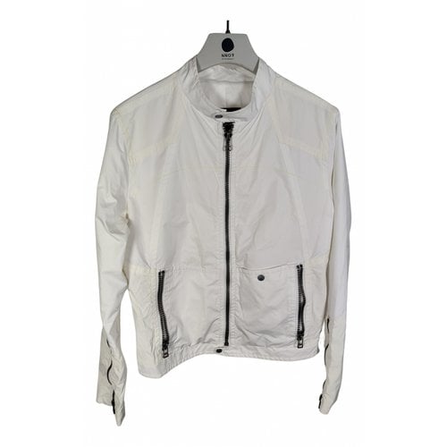Pre-owned J. Lindeberg Jacket In White