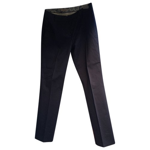 Pre-owned I Blues Trousers In Blue