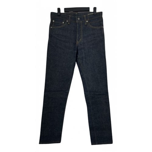 Pre-owned Visvim Straight Jeans In Blue