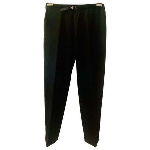 Pre-owned Paul Smith Wool Trousers In Black