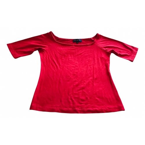 Pre-owned Luisa Spagnoli T-shirt In Red