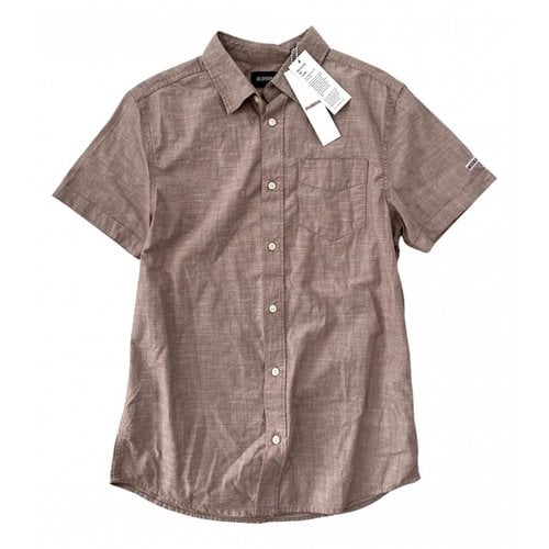 Pre-owned Hudson Shirt In Brown