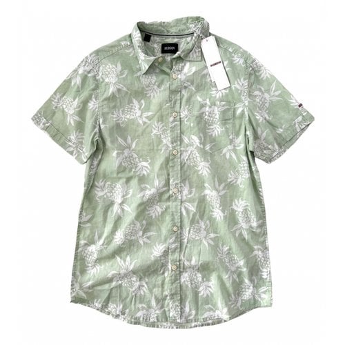 Pre-owned Hudson Shirt In Green