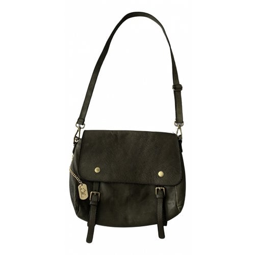 Pre-owned Anna Molinari Leather Bag In Green