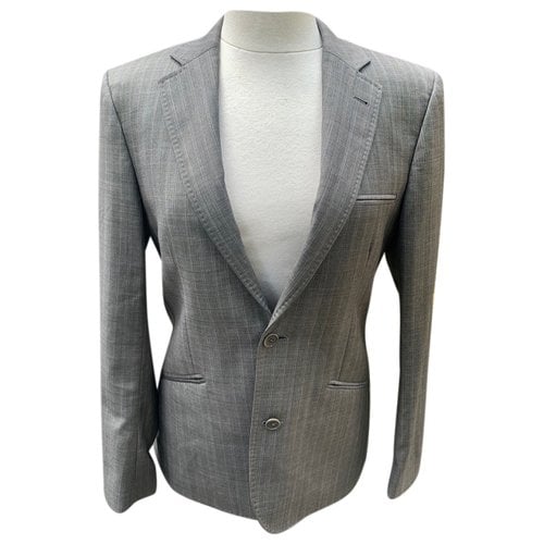Pre-owned Ted Baker Wool Vest In Grey