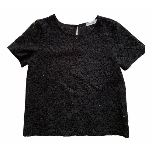 Pre-owned Daphine Blouse In Black