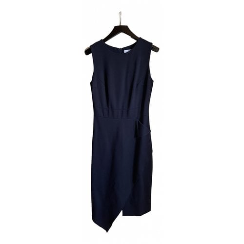 Pre-owned Holzweiler Mid-length Dress In Navy