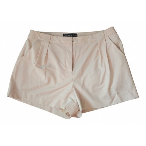 Pre-owned Elizabeth And James Mini Short In Pink