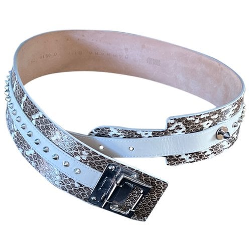 Pre-owned Barbara Bui Leather Belt In Multicolour