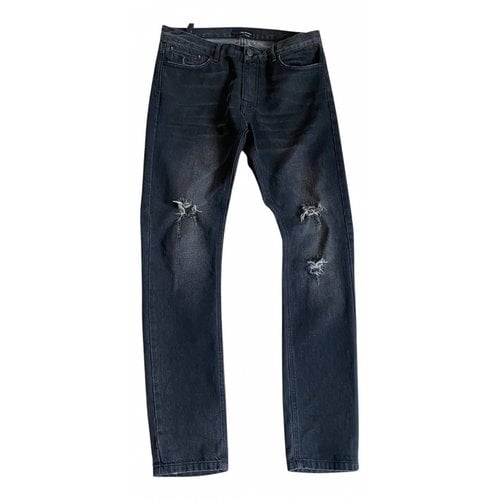Pre-owned The Kooples Jeans In Grey