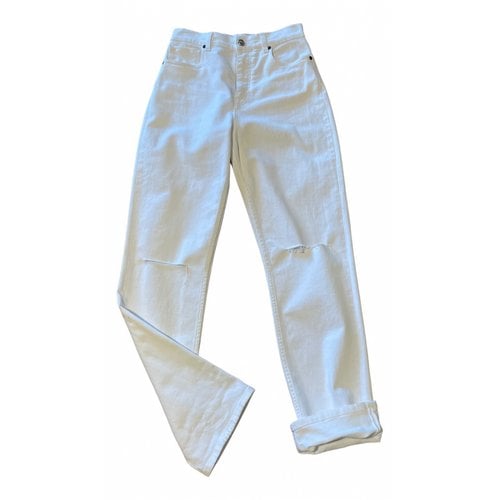 Pre-owned Etro Jeans In White