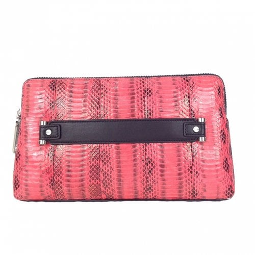 Pre-owned Milly Exotic Leathers Clutch Bag In Other