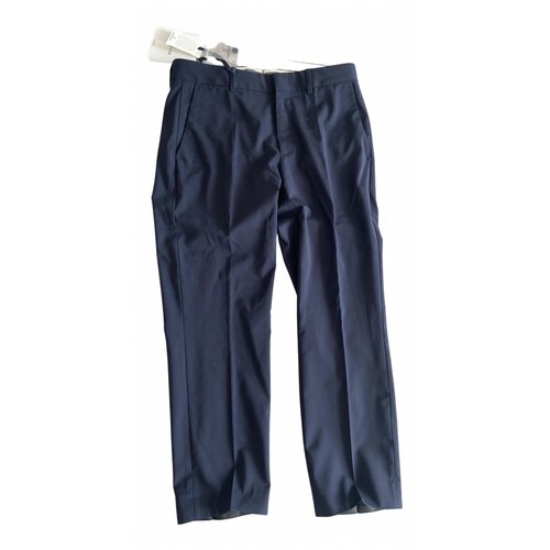 Pre-owned Moncler Genius Trousers In Navy