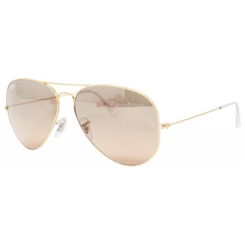 Pre-owned Ray Ban Aviator Sunglasses In Other