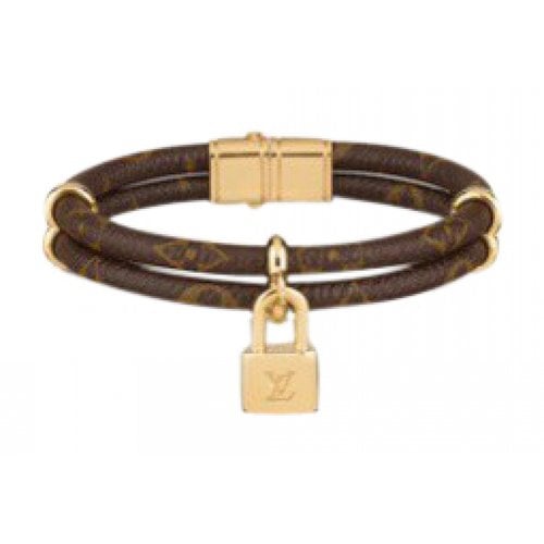 Pre-owned Louis Vuitton Cloth Bracelet In Brown