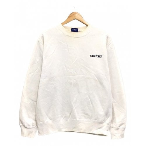 Pre-owned Reebok Sweatshirt In White
