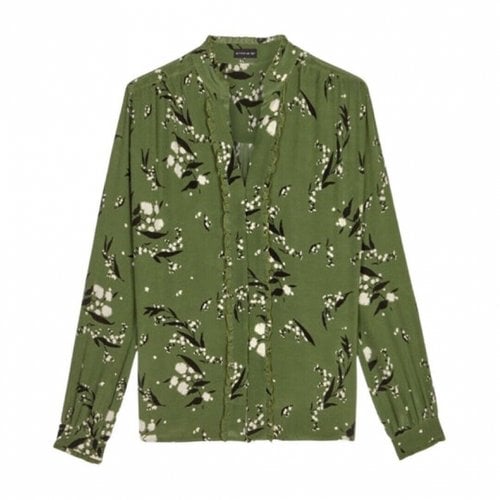 Pre-owned Etro Silk Blouse In Green