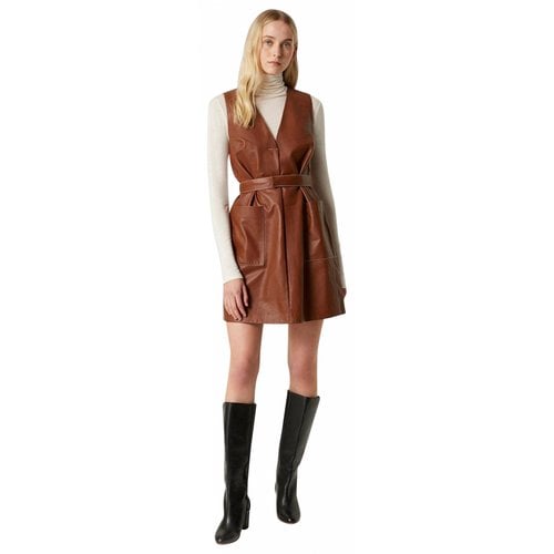 Pre-owned French Connection Leather Mini Dress In Other