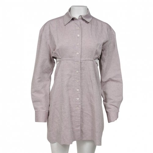 Pre-owned Jacquemus Linen Shirt In Purple