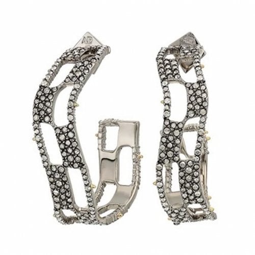 Pre-owned Alexis Bittar White Gold Earrings In Other