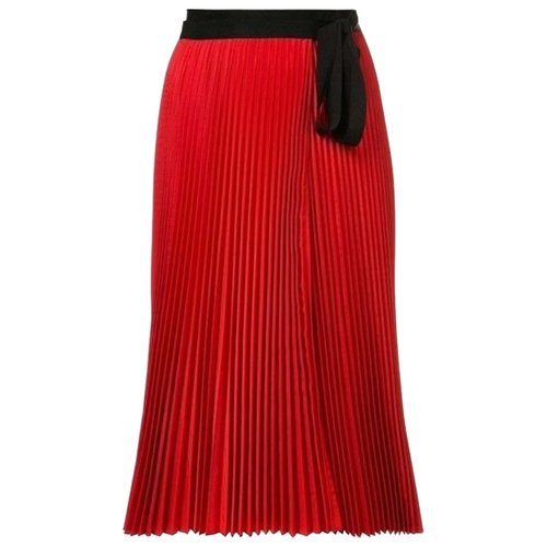 Pre-owned Tome Skirt In Red