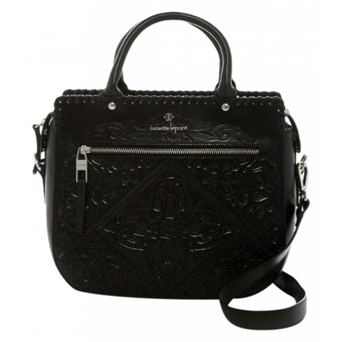 Pre-owned Nanette Lepore Leather Satchel In Black