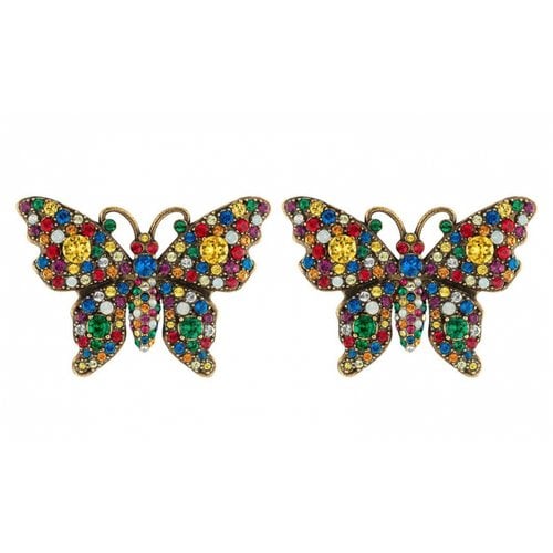 Pre-owned Gucci Earrings In Multicolour