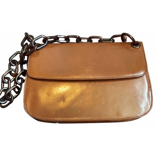 Pre-owned Prada Handbag In Brown
