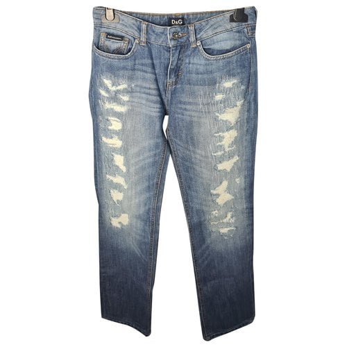 Pre-owned D&g Jeans In Blue