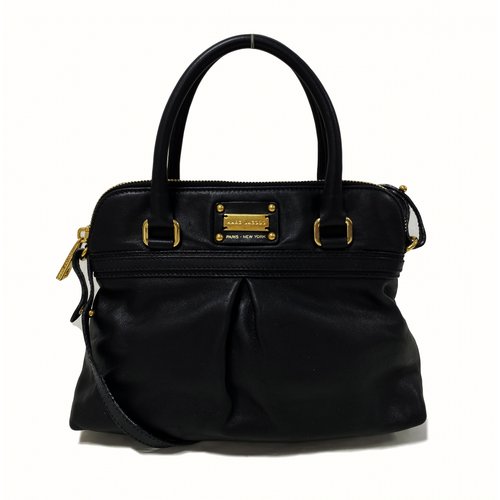Pre-owned Marc Jacobs Leather Satchel In Black