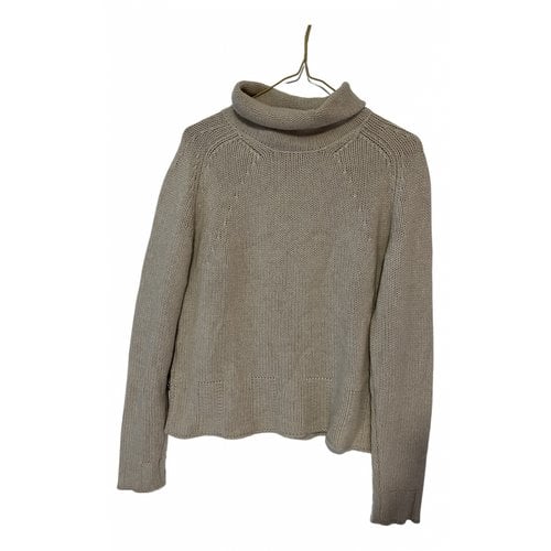 Pre-owned Marc Cain Cashmere Jumper In Beige