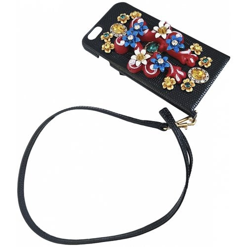 Pre-owned Dolce & Gabbana Leather Purse In Multicolour
