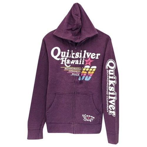 Pre-owned Quicksilver Sweatshirt In Purple