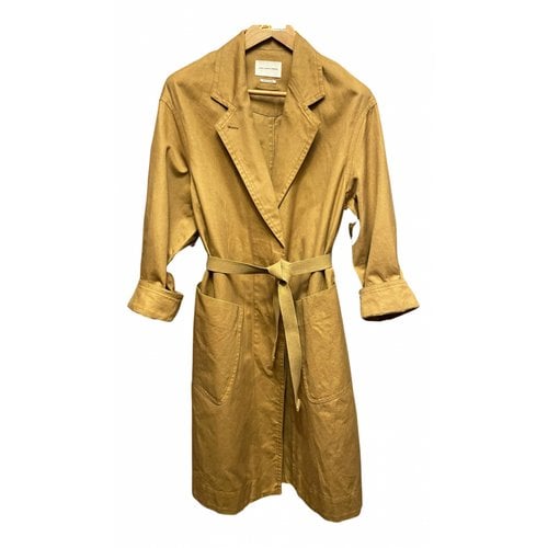 Pre-owned Isabel Marant Étoile Trench Coat In Camel