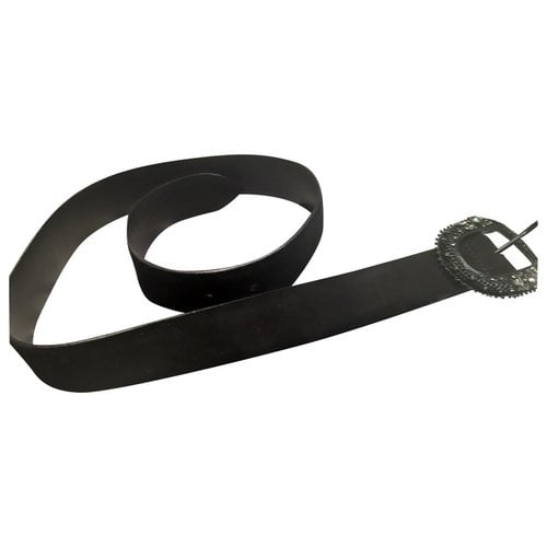 Pre-owned Orciani Belt In Black