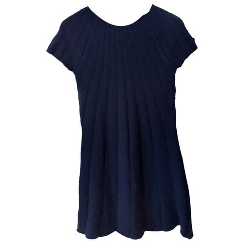 Pre-owned Roberto Collina Cashmere Dress In Blue