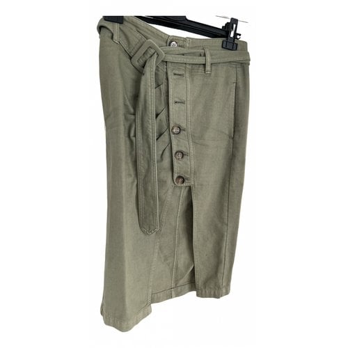 Pre-owned Miss Sixty Mid-length Skirt In Green