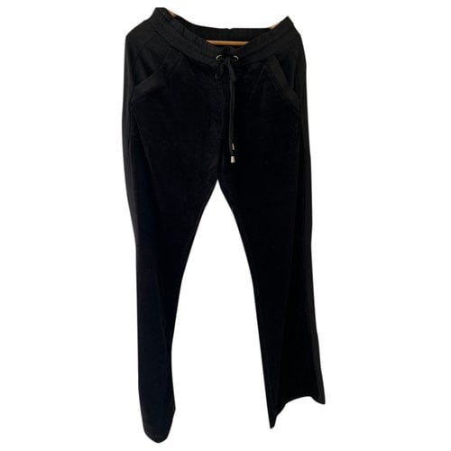 Pre-owned Me+em Trousers In Black